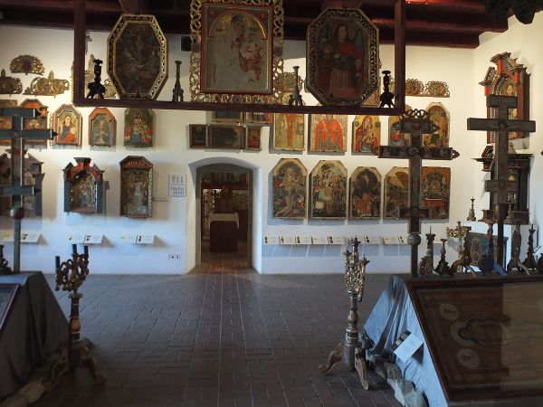 Ekspozycja ikon w zamku