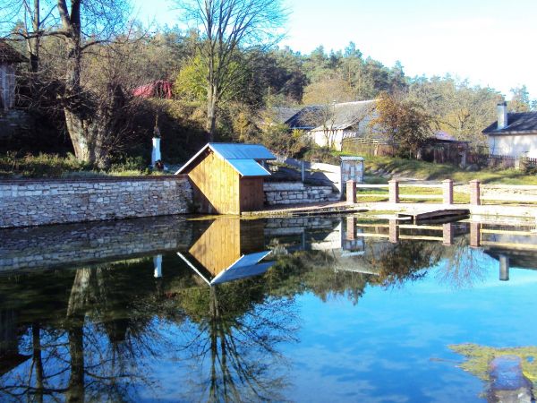 Zbiornik widziany od południa.