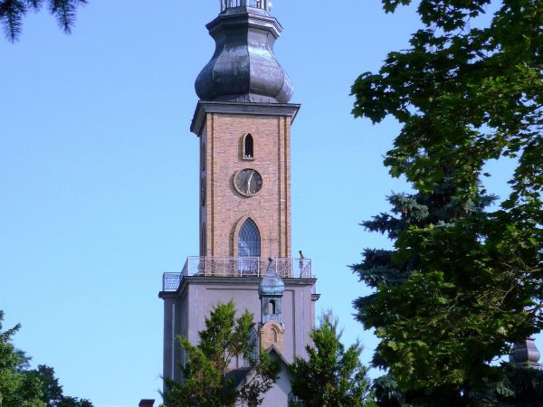 Wieża kościoła Św. Doroty .