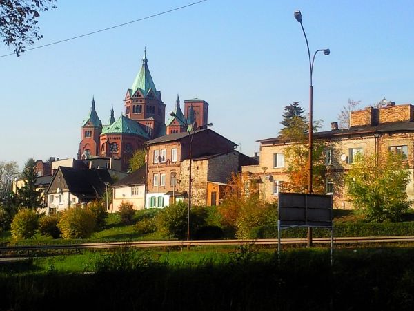 Czeladź. Widok na stare miasto