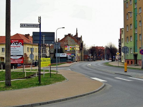 Na łuku ulicy Gdańskiej