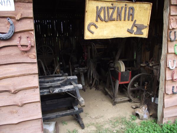 na skansenie u Tomka Kędry - na przysiółku Podlas.