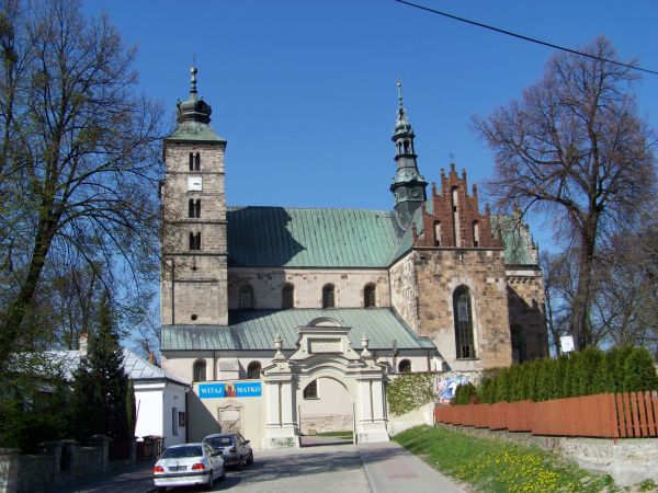 Kolegiata p.w. św Marcina w Opatowie.