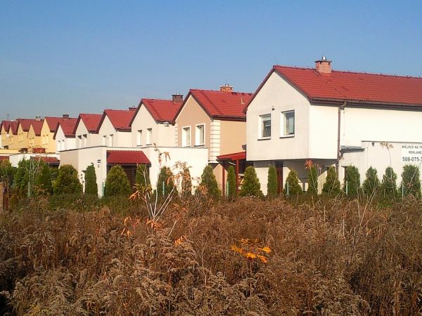 Czeladź. Osiedle domów jednorodzinnych