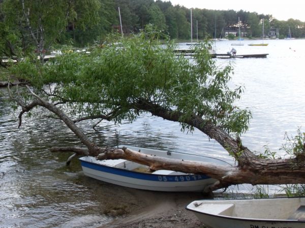 Fajne widoki przy plaży