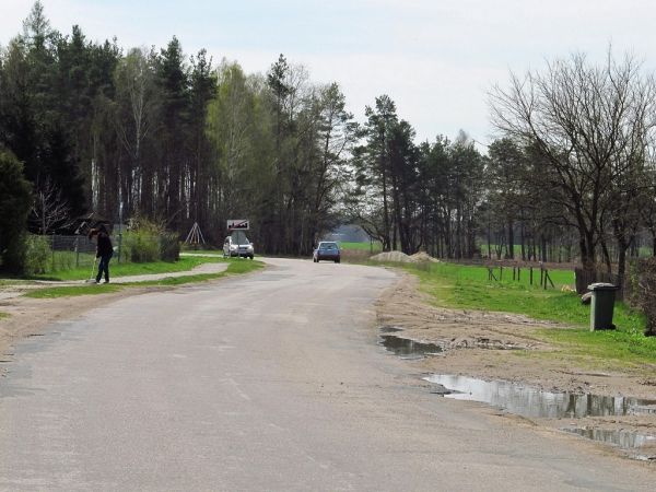 Droga z Czerska przez Mokre do Karsina