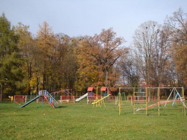 Plac zabaw w Parku Miejskim