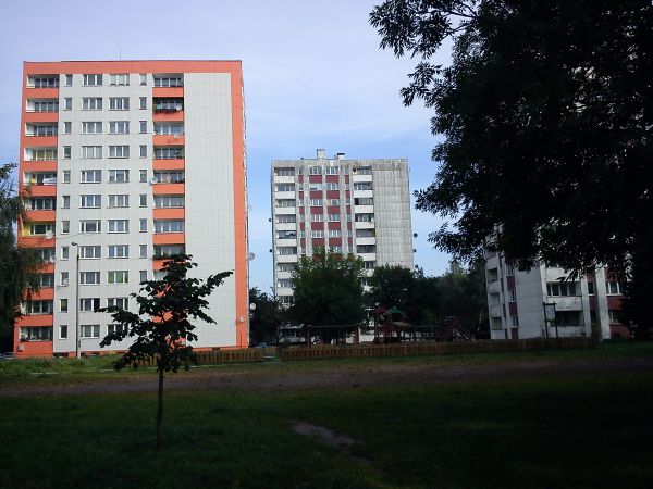 Sosnowiec-Osiedle przy Ulicy Gen. J.Hallera.