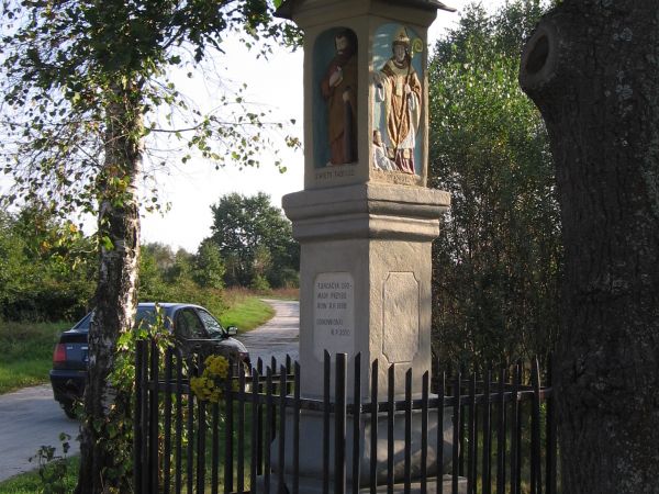 Przyborów-Buczyna Figura św. Tadeusza ufundowana przez Gromadę Przyborów 1888 r.