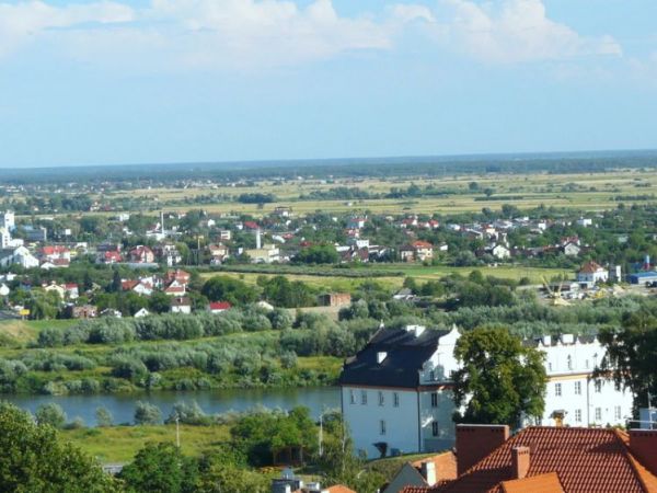 Widok z Bramy Opatowskiej
