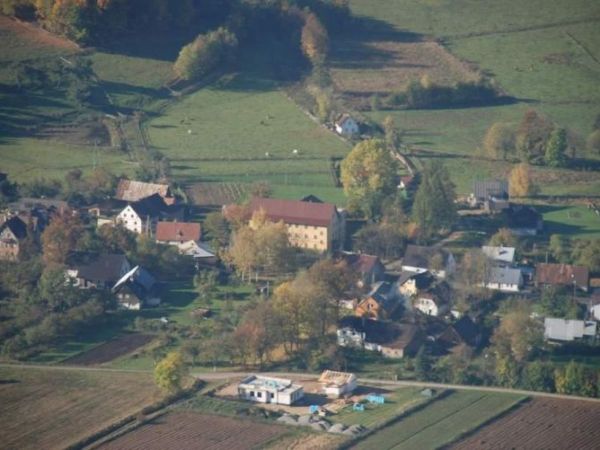 Sosnówka widok z motolotni