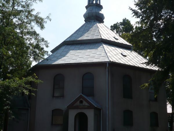 Kościół poewangelicki przy Placu Kościuszki.