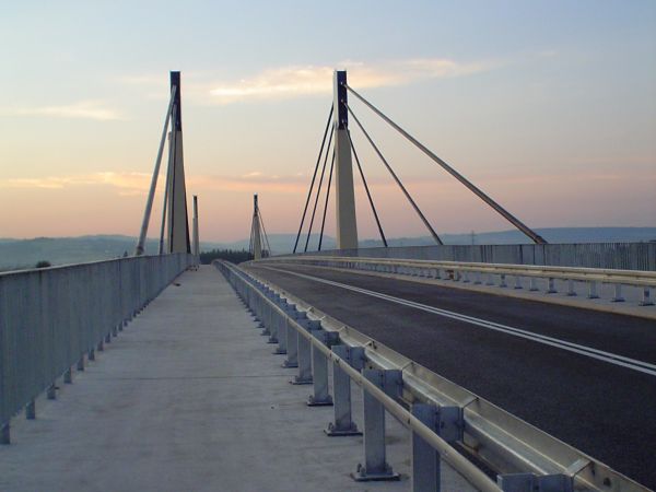 Most nad Dunajcem obwodnica Starego Sacza