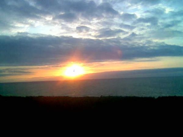 Widok  na  Bałtyk  z  latarni  morskiej