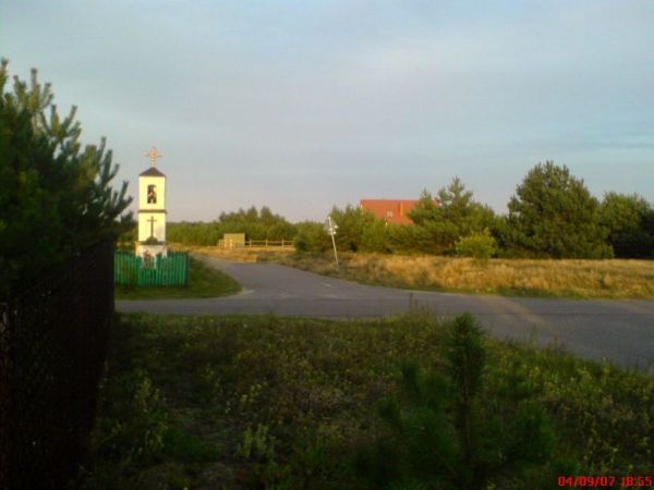 Miałkówek - Kapliczka przy drodze