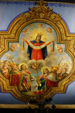 SKLEPIENIE KOŚCIOŁA PO RENOWACJI KONSERWATORSKIEJ 2009 R.