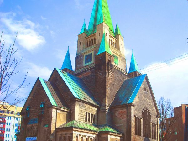 Wrocław ul. Sudecka Sanktuarium Matki  Bożej Pocieszenia