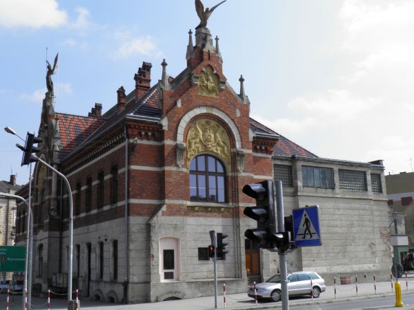 Budynek dawnego  Towarzystwa Gimnastycznego " Sokół " w Jarosławiu.