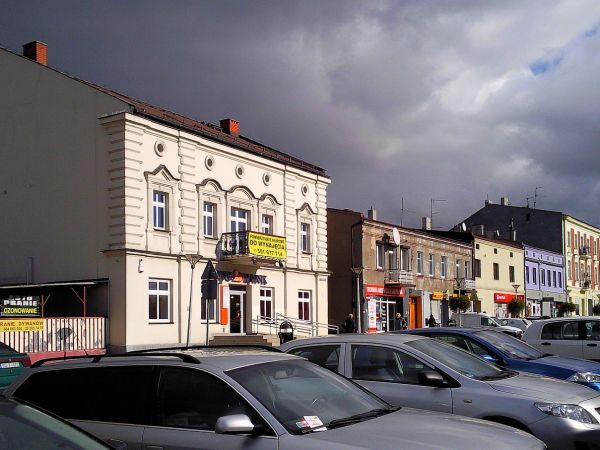 Czeladź. Fragment rynku