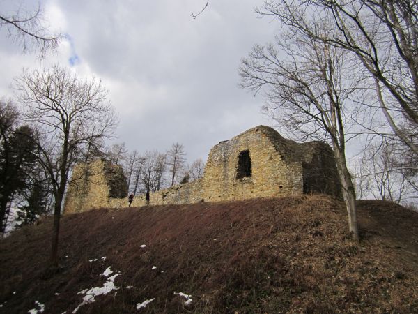 Lanckorońska Góra-Ruiny Zamku Kazimierzowskiego