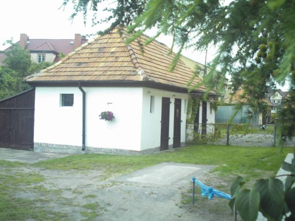 Zabudowania gospodarcze przy ul. Kościuszki.