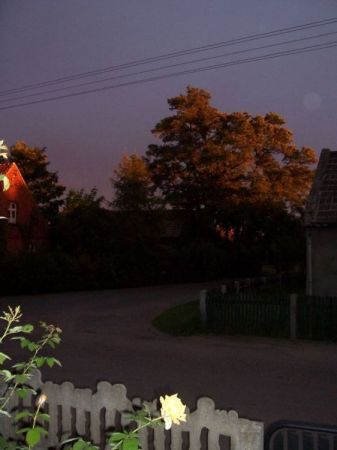 Krajobraz przed burza.