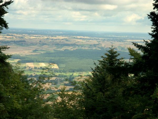 Widok z Gołoborza