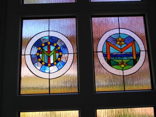 Jeden z pięknych witraży w kościele w Dźwirzynie
Jolanta Stolarska