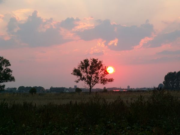 Zachód słońca nad Bródzkami