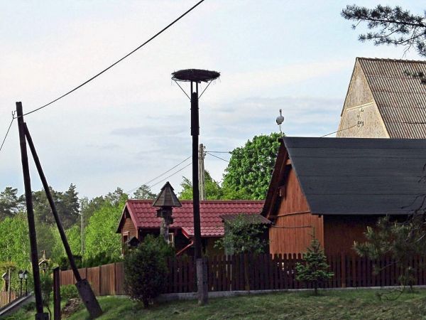 Zabudowania w Leśnej Hucie