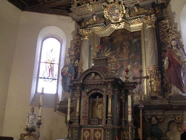 Ołtarz kościoła Wniebowzięcia NMP