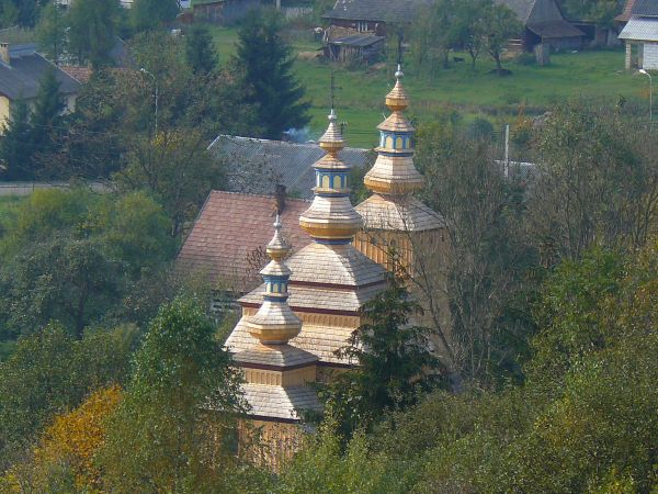 Krempna-wioska w dolinie