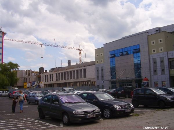 Budujące się nowe Centrum kulturano-widowiskowe