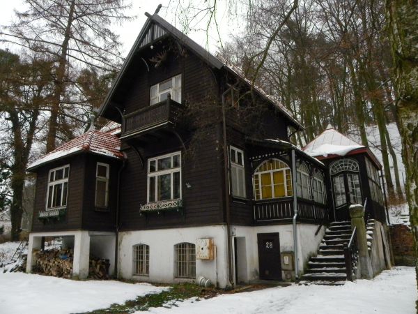 Gdansk Oliwa ul. Abrahama Chatka pod łosiem