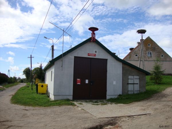 Remiza strażacka OSP Toprzyny.