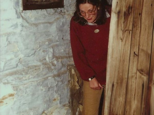 Nawet kiedyś wychodek na dworze miał swoje uroki.Strzelce Wielkie lata 80.