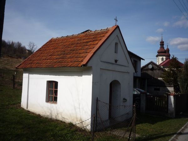 Kapliczka Św.Floriana na Coskówce.