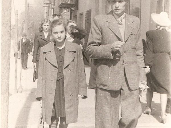 Chełm,ul. Lubelska,kwiecień.1946r.