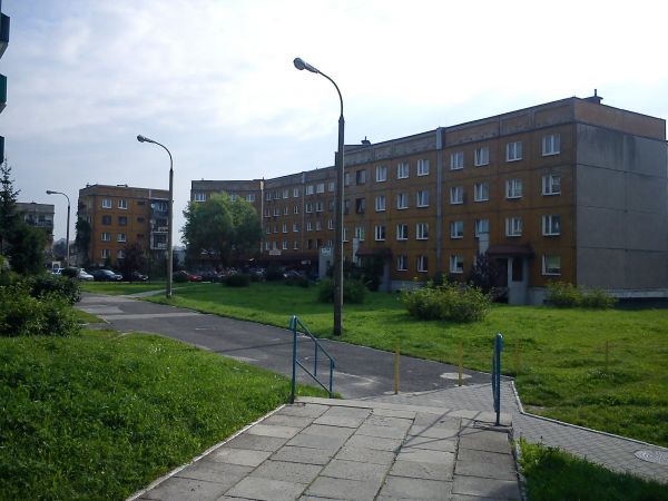 Sosnowiec-Dańdówka. Ulica Kalinowa.