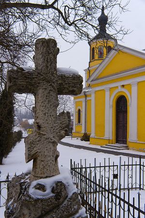Tarnogród-Cerkiew prawosławna św. Trójcy(1870- 1875) -detal architektoniczny