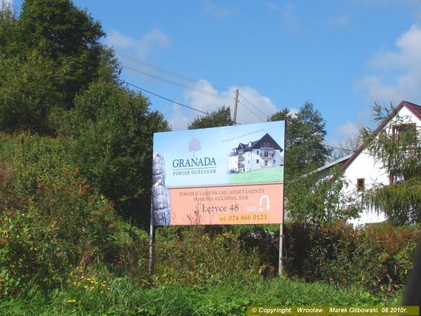 Pensjonat Granada reklama