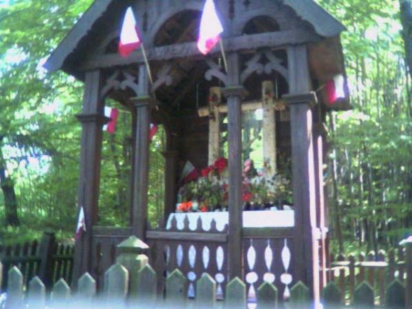 KAPLICZKA W LESIE-PRZED POŻAREM