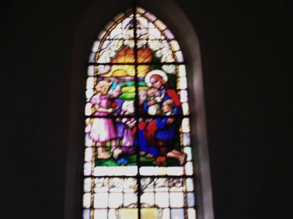 Przedwojenne witraże.