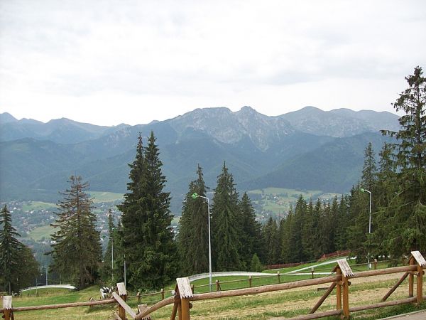 Widok z Gubałówki.