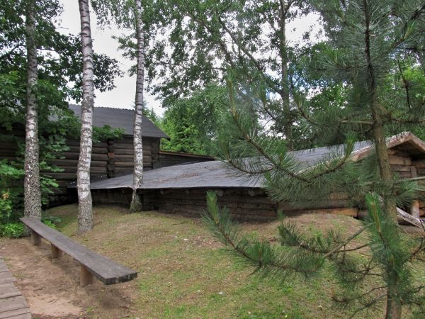 Dach łagru przy Chacie Sybiraka