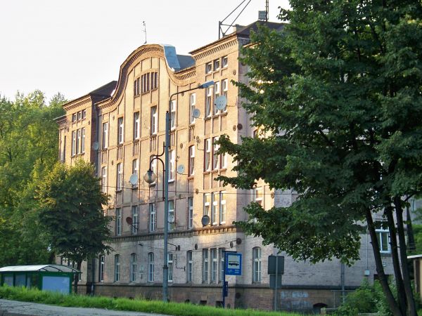 Na ul. Katowickiej.