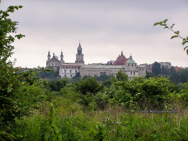 Lublin, widok na zamek królewski i wzgórze zamkowe - foto. Krzysztof Goleń