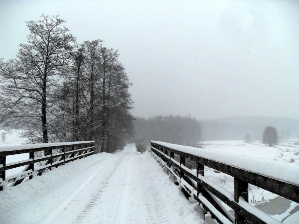 Most nad Wdą w Młyńsku