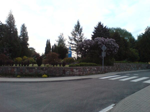 Sępólno Krajeńskie - figura NMP u zbiegu ul. Baczyńskiego oraz Młyńskiej.