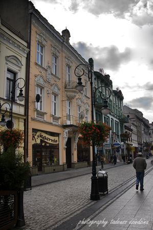 Nowy Sącz-Ulica Jagiellońska.